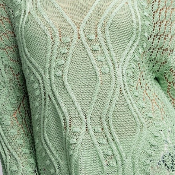 215 ❤️ EASEL KNITTED SWEATER TOP - Picture 3 of 4